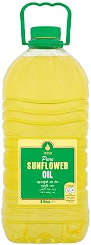 Tesco Pure Sunflower Oil 5 Litre Pet Amazon Co Uk Grocery