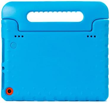Kids Case for All New Fire HD 8, NEESI Shockproof Convertible Handle Light Weight Stand Cover for Amazon Kindle Fire HD 8 inch Tablet (7th Generation, 2017 Release) - Blue