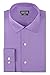 Kenneth Cole Reaction Men's Chambray Slim Fit Solid Spread Collar Dress Shirt