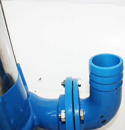 9TRADING 2HP Submersible Trash Sewage Ejector Drain Sump Water Pump Plumbing 136GPM 220V