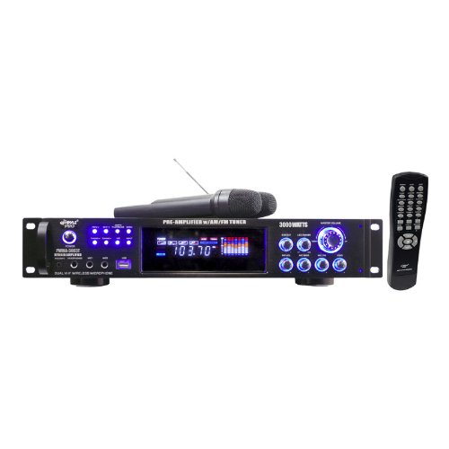 PYLEPRO 4 Channel Home Audio Power Amplifier 3000 Watt Stereo