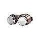 Light Up Glasses, Aomeiqi LED Glasses for Party Toys Halloween Christmas Rave Cos, LED Goggles for Kids Adults, Bronze