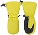 ANDORRA Kids Premium Weather-proof Thinsulate Snow Mittens,Extra Long Cuff