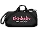 Custom Name Cheerleader Bags: Barrel Duffel Bag