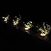Maggift Solar Ground Lights,Garden Pathway Outdoor In-Ground Lights With 4 LED (4 pack) (Warm white)