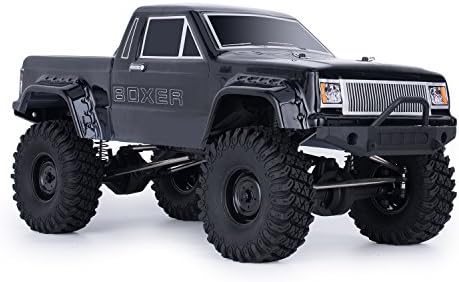 HSP RC Crawlers RTR 1/10 Scale 4wd Off Road Monster Truck Rock Crawler 4x4 High Speed Waterproof rc Truck (Black)
