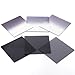 XCSOURCE 6Pcs Set Gradual Neutral Density G.ND2 +G.ND4+ G.ND8+ Neutral Density ND2 ND4 ND8 Filter + 6 Slots Case + Cloth for Cokin Z Lee Hitech 4X4 Holder LF352
