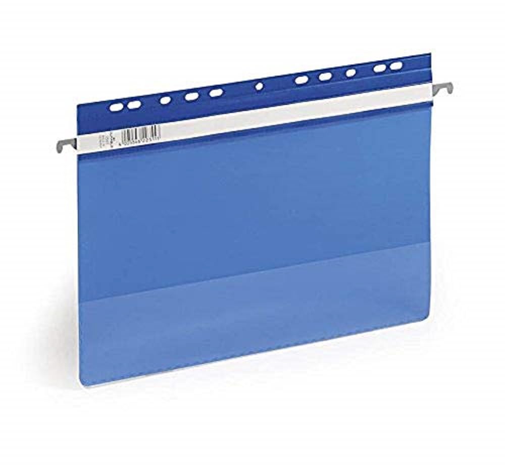Durable Economy 256106 Suspension Files Pack of 50 Transparent Blue