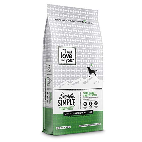 "I and love and you" Lovingly Simple Dry Dog Food Grain Free Limited