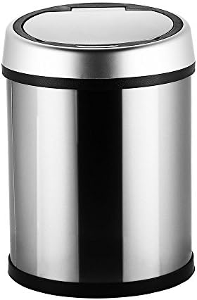 Stainless Steel Garbage Touchless Automatic Sensor Dustbin Kitchen Trash Can Eco-friendly Waste Bin