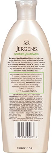 Jergens Soothing Aloe Lotion 10oz (3 Pack)