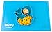 Placemat and Plate Suction Silicone by Lilbaby (Bird, Light Blue)
