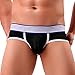 OutTop Mens Jockstrap, Mens Sexy Gay Underwear Black