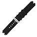 Adebena Silky Soft Silicone Watch Band Quick Release Watch Strap for Pebble Steel