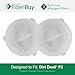 2 - FilterBuy Dirt Devil F5 Compatilbe Filters, Part # 3DEA950001. Designed by FilterBuy to fit Dirt Devil Scorpion Hand Vac Models 08200, 08201X, 08210, 08215X, 08220X, 08225X, 08226X, 0871, 0871X