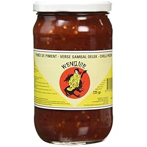 WENDJOE Sambal Oelek, 725 g, 6-Count