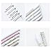 Toshine Cute Pens Colorful Gel Ink Pen Set for Bullet Journal Writing Multi Colored Pens Cartoon Gel Ink Roller Ball Fine Point Pens 10 Pcs 0.5 mm (Simple)