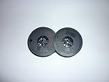 1 X Hermes 44, Ambassador, Baby 1000, Electric, Portable, Rocket and Standard Typewriter Ribbon, Compatible, Black, Twin Spool