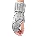KUKOME Women Winter Fingerless Gloves Warm Knitted Hand Wrist Ladies New Warmer Mitten (Grey)