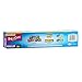 Plastimade Zip'n'Close Disposable Plastic Resealable Storage Bags, 2 Gallon Size, 36 Bags, Great For Thanksgiving Home, Office, Vacation, Traveling, Sandwich, Fruits, Nuts, Cookies,