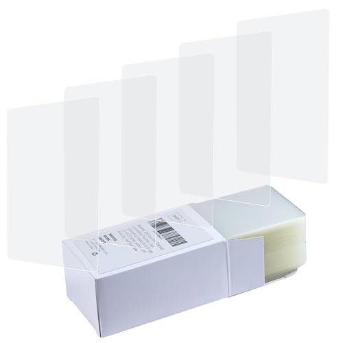 Binditek 200 Pack 5mil Thermal Laminating Pouches, 2.5 x 4.25 Inches Laminating Sheets, ID Badge Without Clip, No Holes, Ultra Clear, HeatSeal, Glossy, for Students and Coworkers