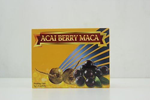 Natural Sex Booster: Acai Berry Maca (2g x 5 sachets)