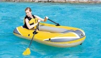 Inflatable Rafts For Adult - 6'3", One Passenger, Yellow