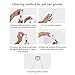 Dog Pet Nail Grinder for Small Medium Dog Cat Cordless Gentle Painless Paws Portable Grooming Electric Nail Trimmer for Fast Cutting