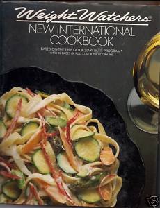 Weight Watchers New International Cookbook by Jean Nidetch