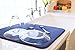 Kitchen Basics 594301 Reversible Dish Drying Mat, Large, Blue