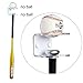 YYST Baseball Bat And Baseball Holder - Acrylic - Clear - No Bat and Ball