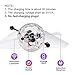 Wekity Flying Ball Toys, RC Toy Helicopter Gifts for Kids Built-in-Shinning LED Disco Light Rechargeable Light Up Ball Drone Infrared Induction RC Drone Helicopter Ball