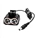 TFCFL 5000 Lumens LED Bike Front Light Waterproof Rechargeable Super Bright Cycling Bike Light Bicycle Double Lights Headlight