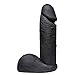 Doc Johnson Vac-U-Lock CodeBlack - ULTRASKYN - 6 Inch Realistic Cock - F-Machine and Harness Compatible Dildo