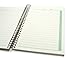 GoldenSunny Recycled Cover Wirebound Notebook, 120 Lined Papers A5 Size Spiral Notebook
