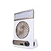 3 in 1 Multi-Function Solar Cooling Table Fans,SMYTShop Portable LED Table Lamp Flashlight Solar Light for Home Camping (Gold)