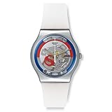 Swatch Unisex SUOZ195 This Is My World Analog Display Quartz White Watch