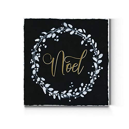 Renditions Gallery Noel Wreath Wall Art, Charming Christmas & Winter Decoration…
