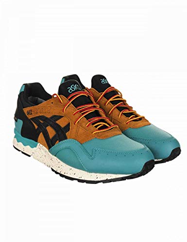 ASICS Womens Gel-Lyte V Leather Low Top, Kingfisher/Black Gore-Tex, Size 10.0