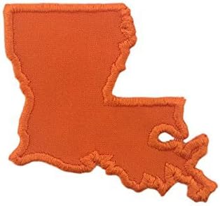 Iron On Patch-LOUISIANA-Custom-Choose Your Color!