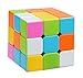 Puzzle Speed Cube - Stickerless Magic 3x3x3 Cube Puzzle (Orange, Green, Pink, Blue, Yellow and White) for All Ages