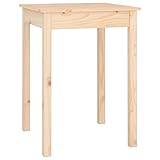 vidaXL Dining Table - Multifunctional Solid Pine