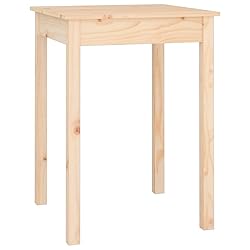 vidaXL Dining Table - Multifunctional Solid Pine