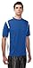 Tri-Mountain Men's UltraCool Short Sleeve Crewneck Contrast Sports Jersey Shirt