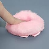 LIUJUNH 4 Pcs Fluffy Plush Powder Puff for Loose Powder Foundation Cream view 4