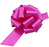 Large Hot Pink Fuchsia Pull Bows - 9