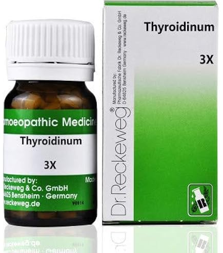 Amazon.com: Dr. Reckeweg Dr. Reckeweg Thyroidinum 3X (20g)