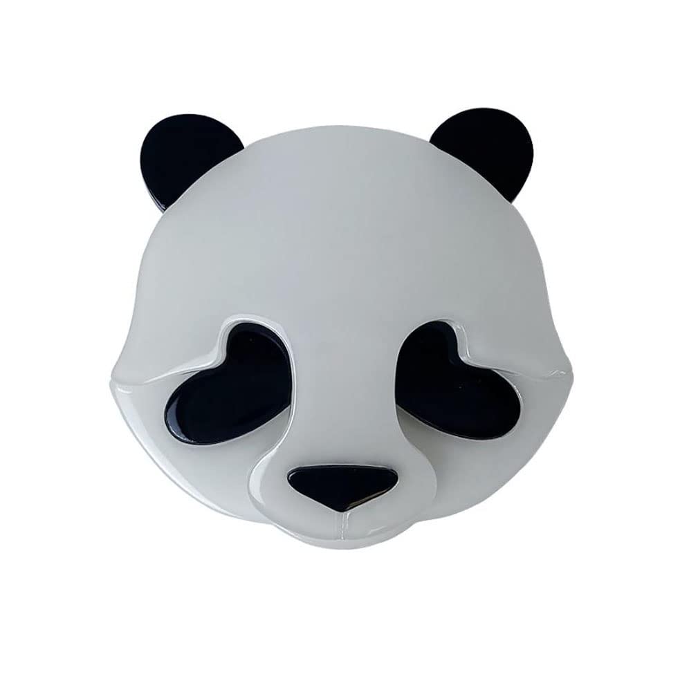 Acrylic Panda Badge Cute Pin Brooch Animal Badge Lapel Pin for Women Child Jewelry Gifts