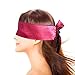 Open Breathable Mouth Ball and Satin Blindfold Eye Mask