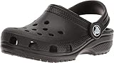 Crocs Kids' Classic Clog, Black, 1 M US Little Kid